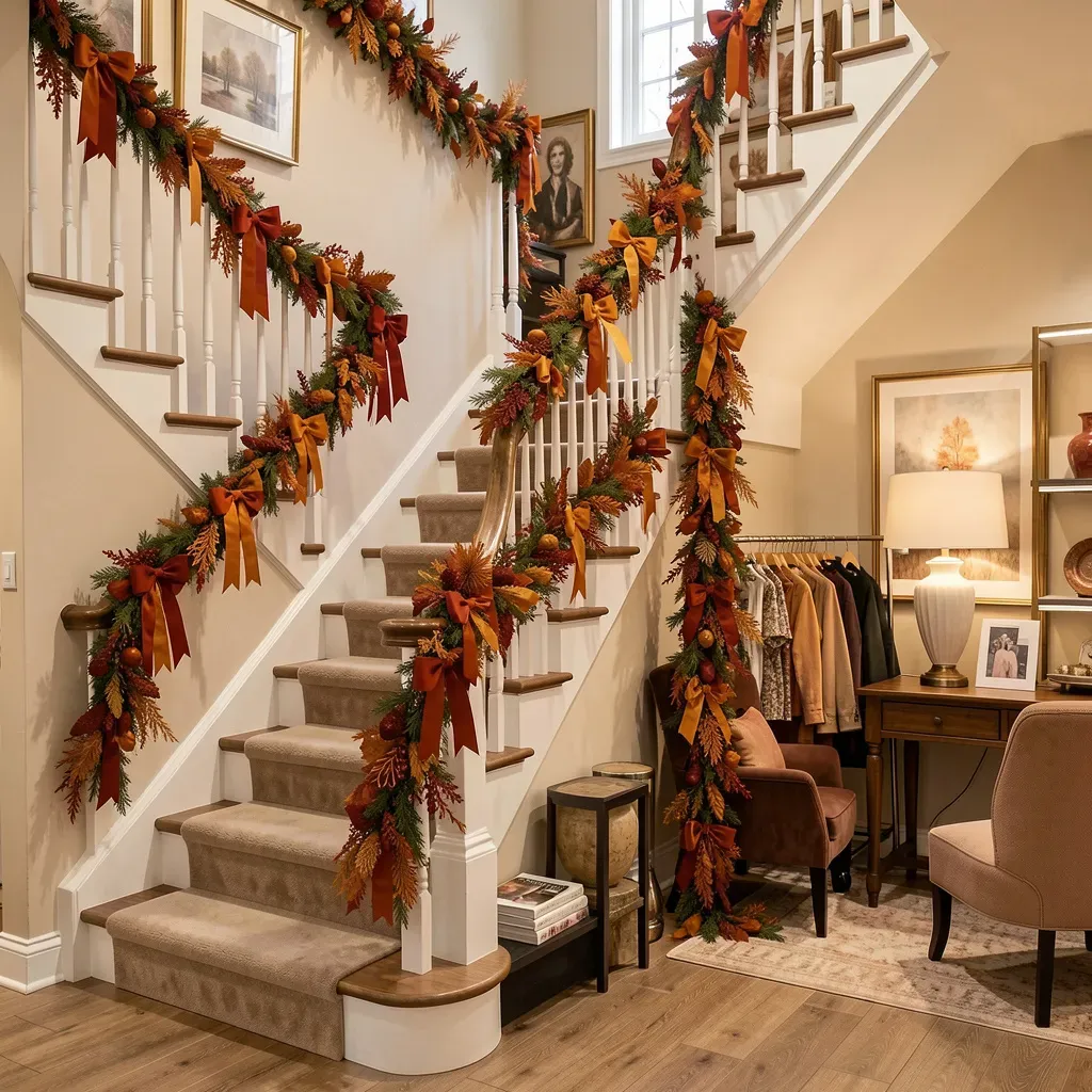 Detailed handcrafted garland craftsmanship